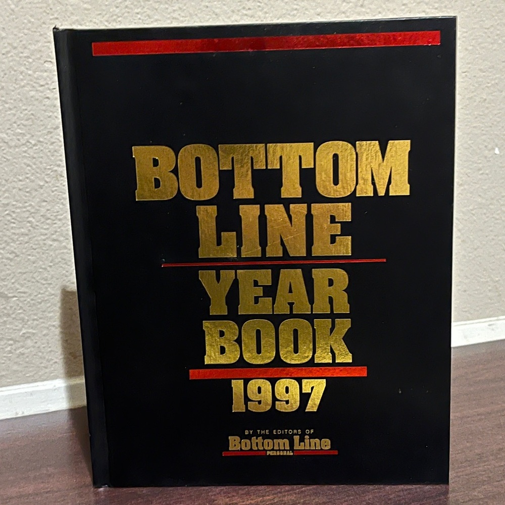 Bottom Line Yearbook 1997 Self Help Everyday Everything Personal Guide Hardcover - Picture 2 of 14